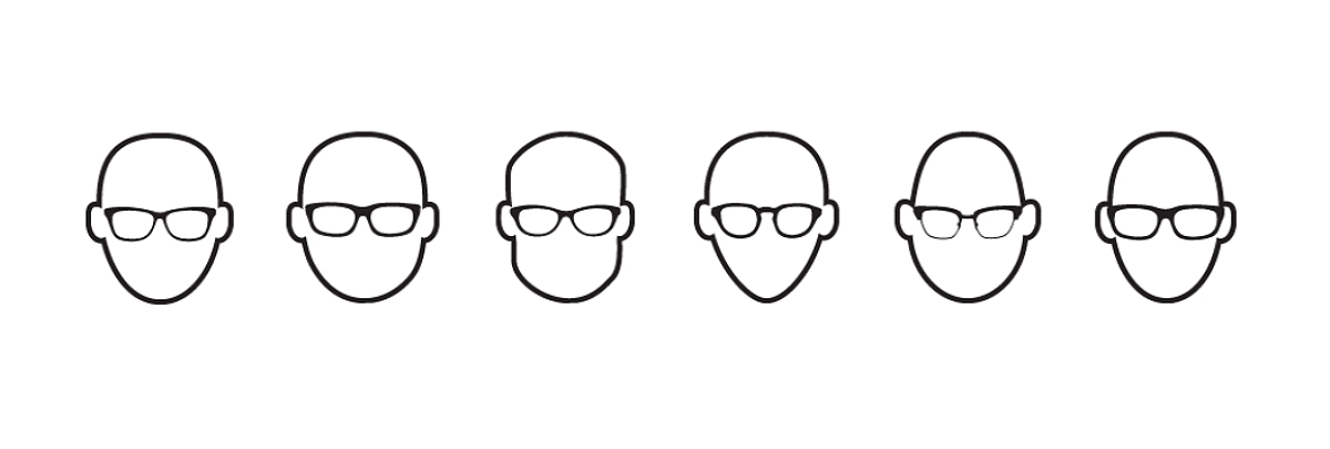 Image result for glasses for face guide