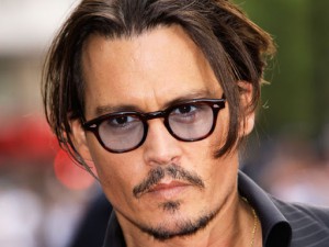 johnny depp round glasses