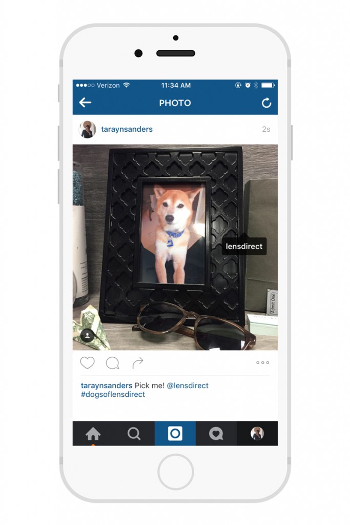 lensdirect instagram post example