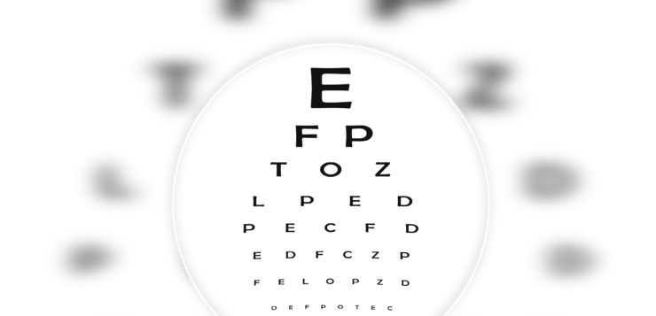 eye test chart