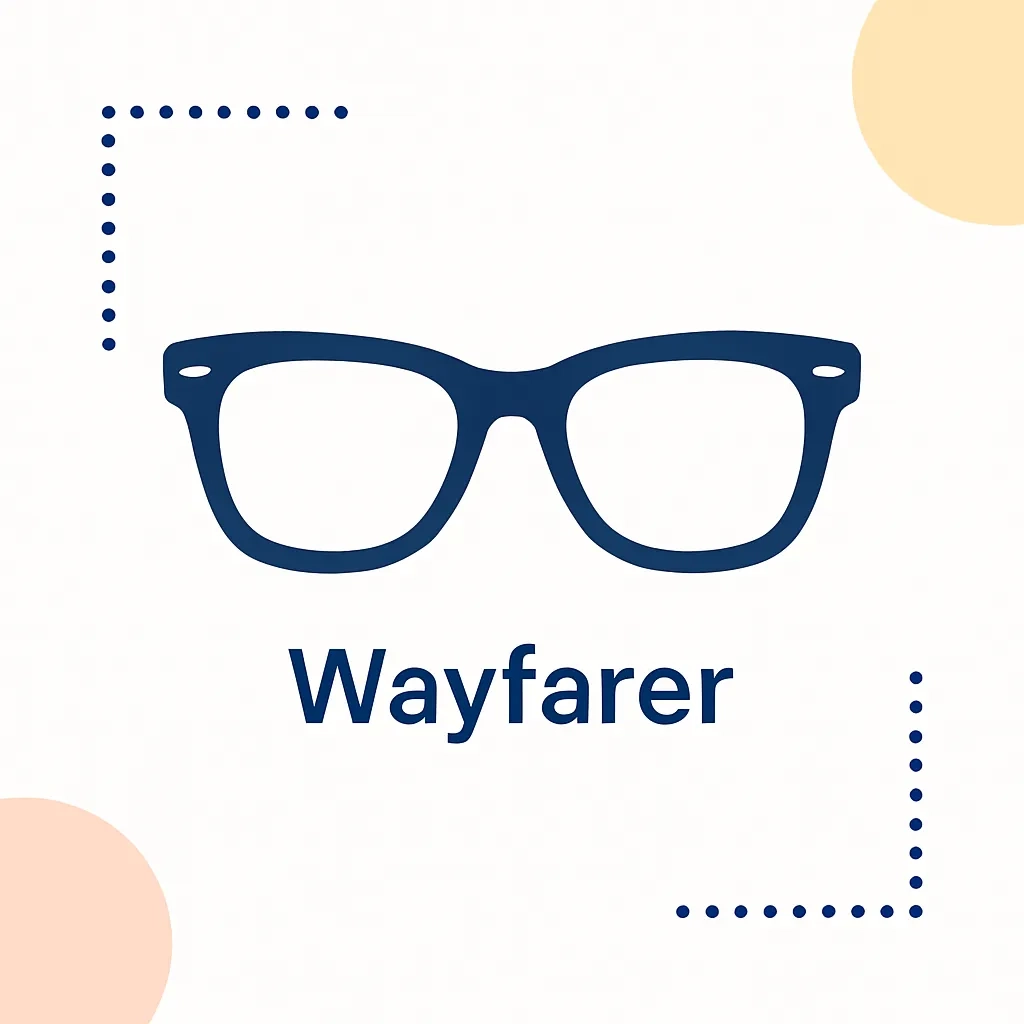 Illustration of three aviator styles featuring mirrored lenses gradient tint and flat top variations.