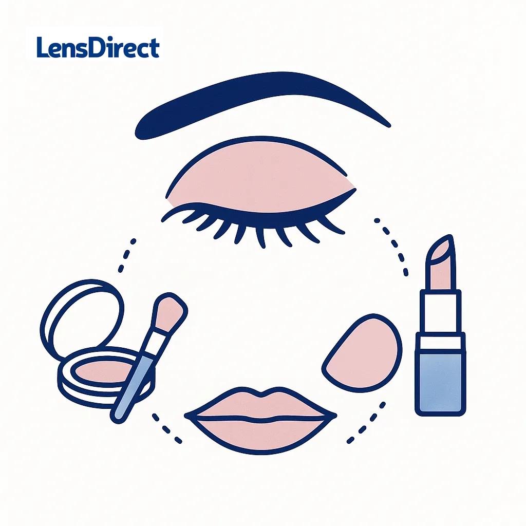 Modern monochrome look: blush‑toned eyes, cheeks and lips using cream blush and diffused satin lipstick for a chic holiday style.