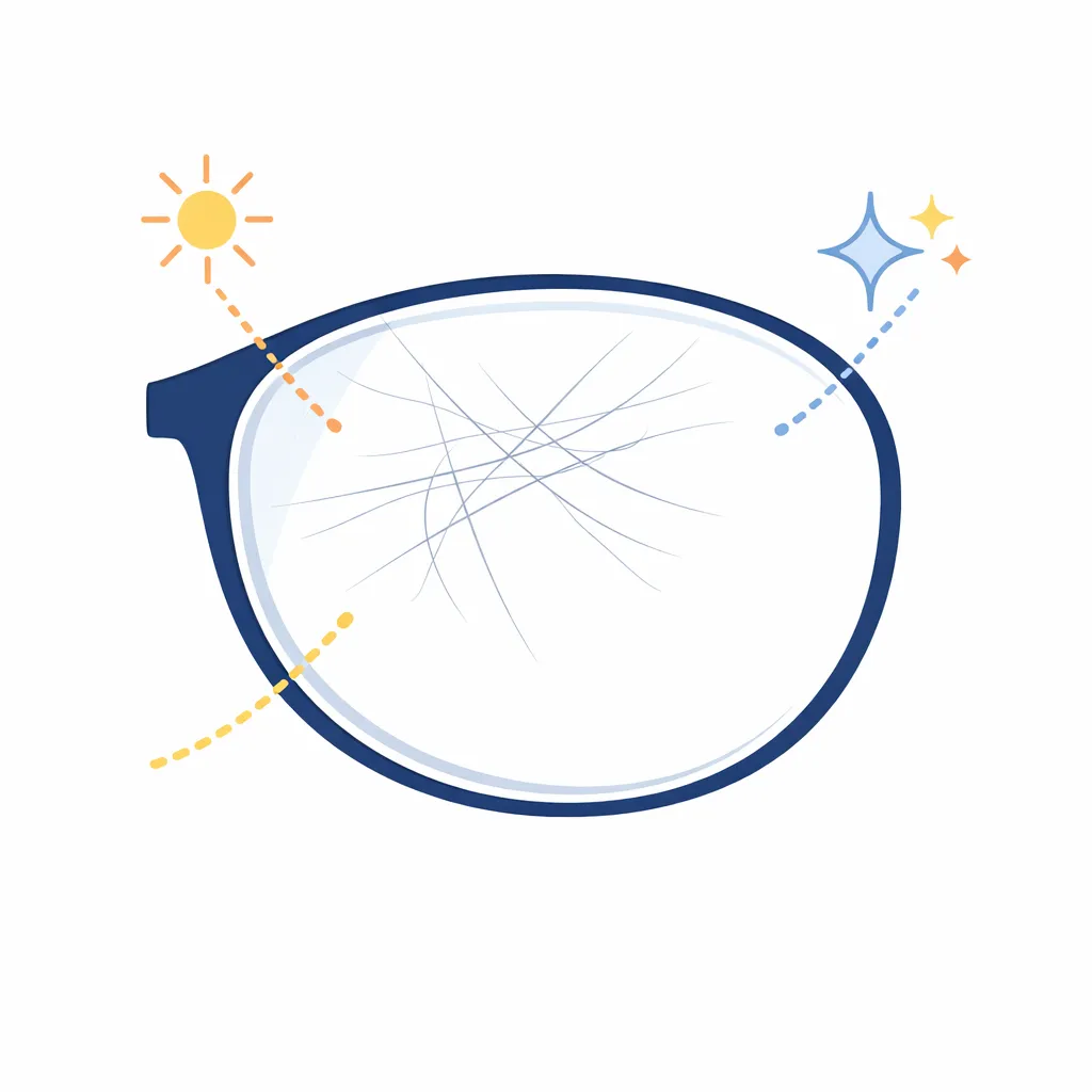 Infographic with four icons showing how to clean glasses: rinse, drop of dish soap, rub gently, and dry with a microfiber cloth.