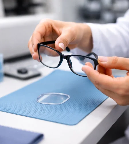 How Lens Replacement Works: Timeline, Shipping, and What Happens in the Lab