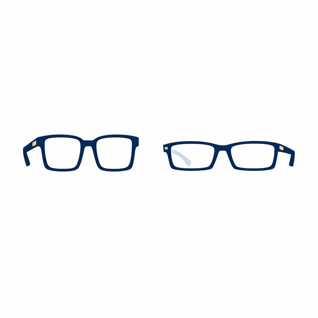 Clean square and rectangle frames illustrate why straight lines often look the most composed and premium.