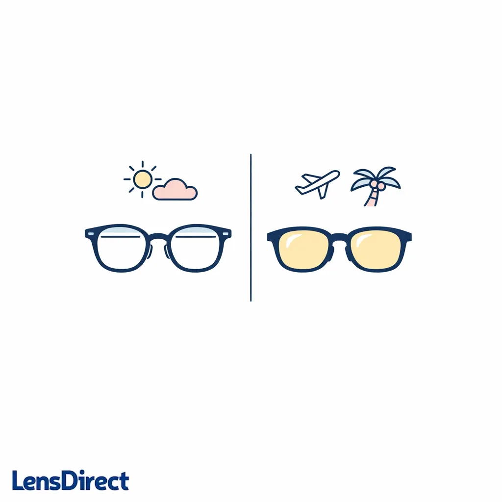 An everyday frame and a second sunglass pair show a smarter luxury strategy than one overloaded purchase.