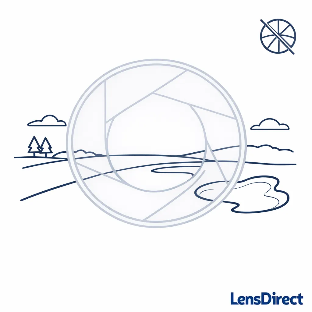 A neutral gray lens overlay keeps the course scene looking natural with minimal color shift.