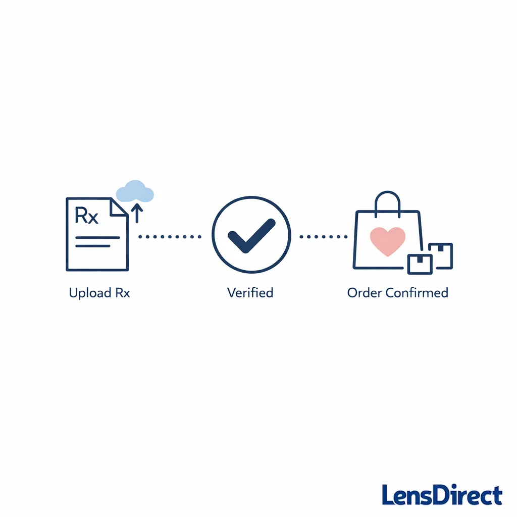 An online order path shows upload, verify, and confirm as useful steps before shipping.