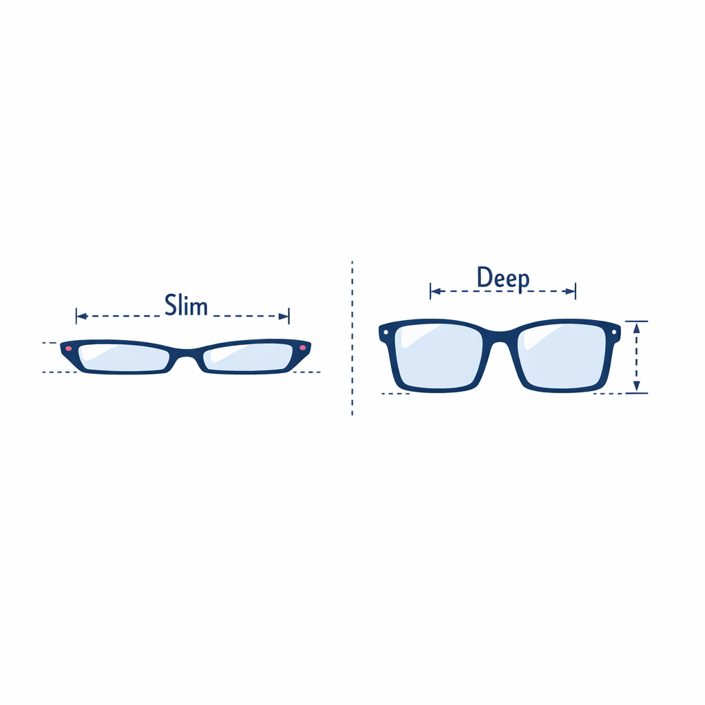 A clean comparison of narrow Bayonetta-style frames versus a deeper standard rectangle.