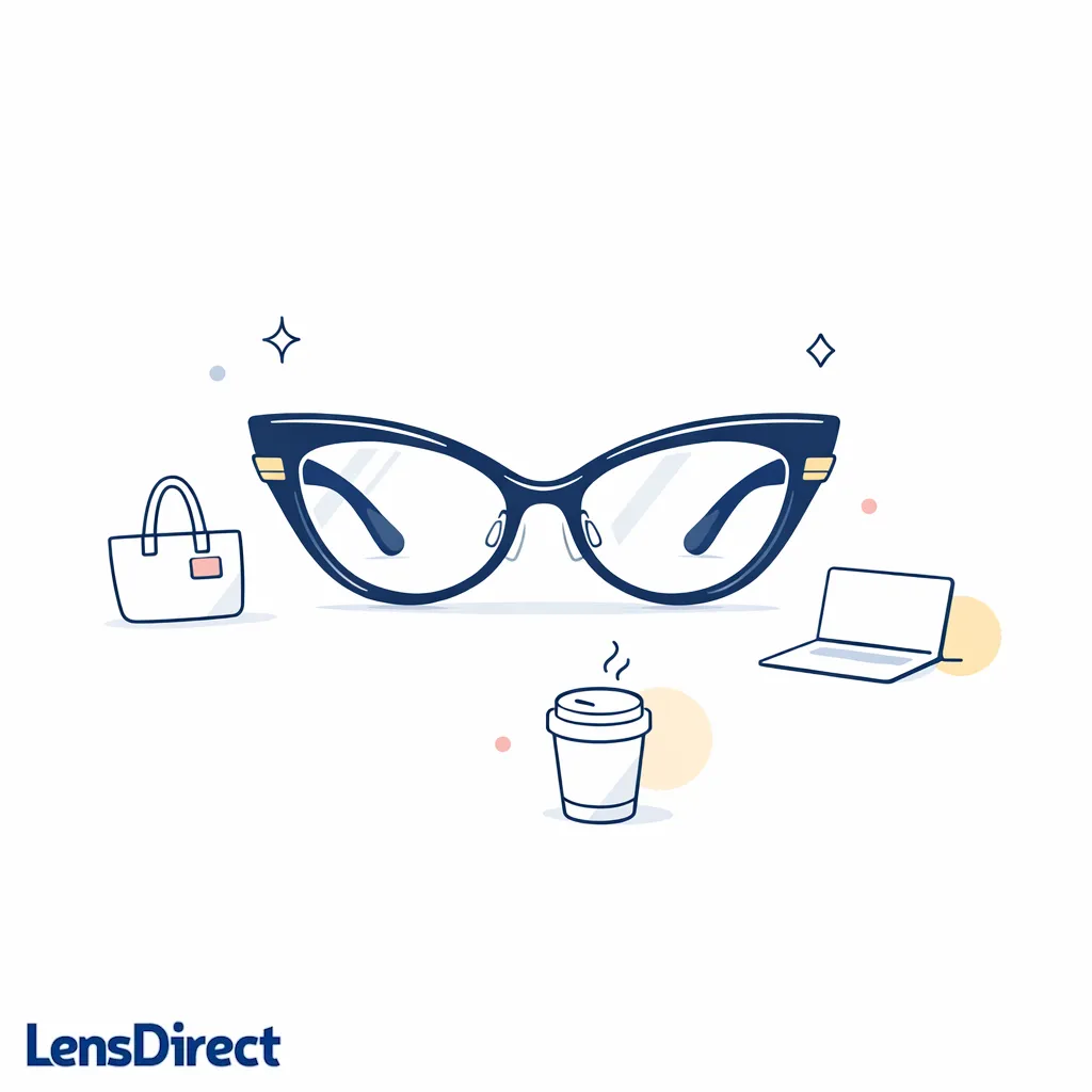 A polished everyday Bayonetta-inspired frame floats centered with calm, wearable styling cues.