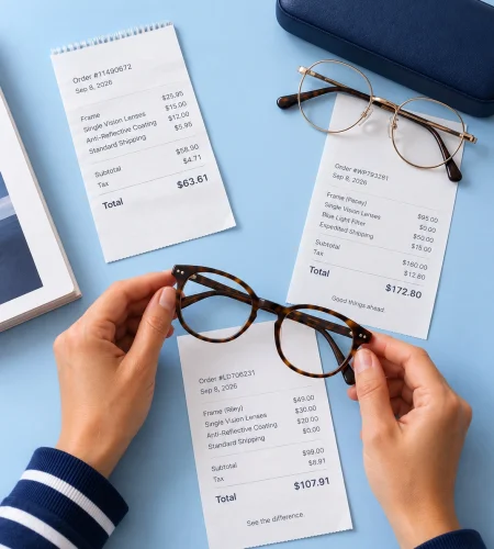 Affordable Glasses Websites: How to Compare Price, Lens Upgrades, and Shipping